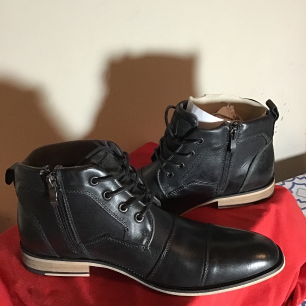 šSteve Madden, menās leather boots size 9.5, great condition, see photos š„ - Picture 5 of 6